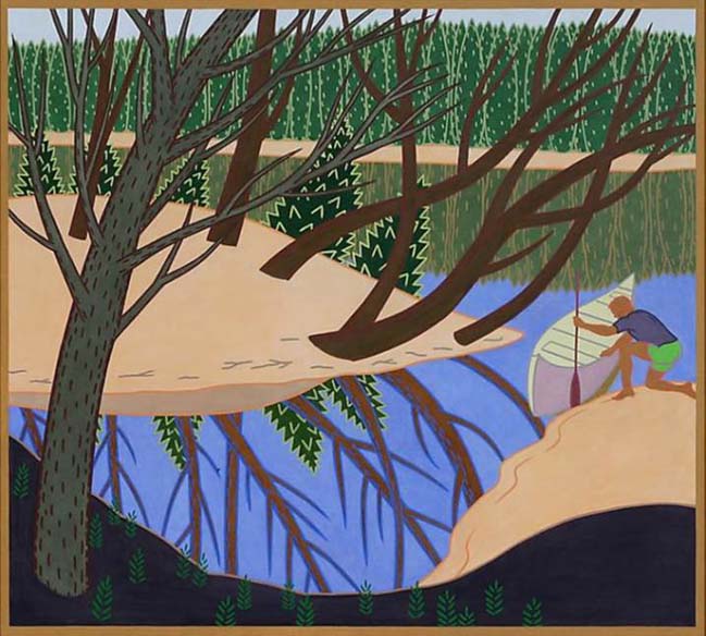 Trees and River Trees and River